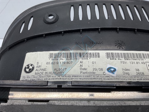BMW 3 Series Coupe E92 2010-2013 Sat Nav Navigation Display Screen