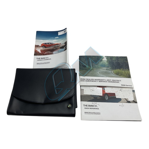 BMW X1 E84 Owners Book Pack And Black Wallet