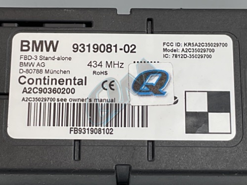 BMW 434 MHZ Radio Controller Receiver 2 Series F45 F46 X1 F48 X5 F15