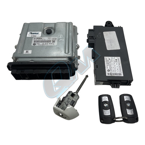 BMW X6 E71 xDrive 40d N57s Engine ECU Lockset DDE 0281018320