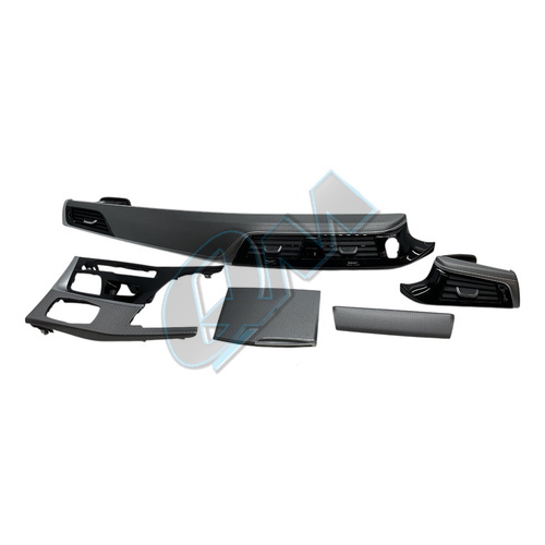 BMW 5 Series G30 G31 Aluminium Rhombicle Interior Dash Trim