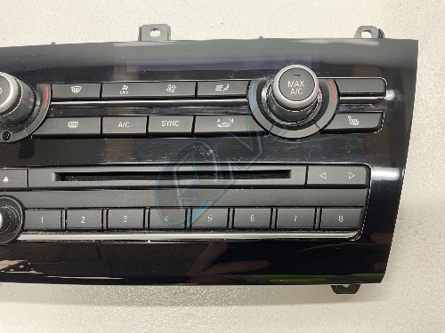 BMW X3 F25 X4 F26 Heater Radio Climate Control Panel