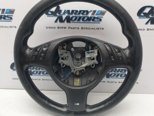 BMW M Sport Leather Steering Wheel Fits 5 Series E39