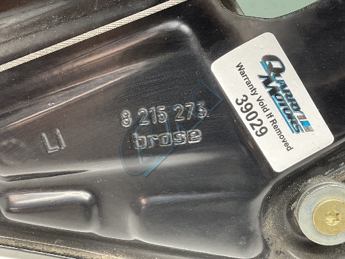 BMW 3 Series E46 Convertible Rear Window Regulator Glass Passenger Left