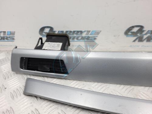 BMW Silver Hex Hexagon Interior Trim Finisher Kit Fits 3 Series E92